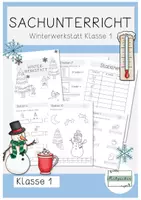 Vorschau - Unterrichtsreihen - Winterwerkstatt Klasse 1 - Deckblatt