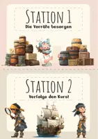 Vorschau - Stundenentwürfe - Escape Room Piraten - Mathe Klasse 3 & Klasse 4 Grundschule - Seite 3