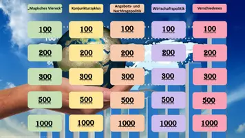 Vorschau - Interaktives Material - Quizshow: Wirtschaftspolitik (Interaktives Ratespiel) - Seite 1