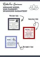 Vorschau - Spiele - 45 Rubbellos-Gewinne & Klassen-Challenges – Mystery | Challenge | Du-darfst - Deckblatt