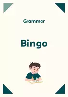 Vorschau - Spiele - Grammar: Simple Past Bingo - Deckblatt