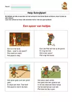 Voorbeeld - werkboekje taal Sint - 2de leerjaar/groep4 - Pagina 1