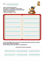 Voorbeeld - werkboekje taal Sint - 2de leerjaar/groep4 - Pagina 3