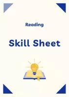 Vorschau - Arbeitsblätter - Reading: Skill Sheet - Deckblatt