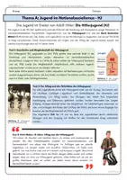 Vorschau - Arbeitsblätter - Hitlerjugend Jugend im Nationalsozialismus AB7 Bund Deutscher Mädel Partnerpuzzle - Seite 2
