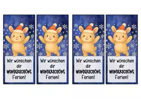 Vorschau - Anderer Materialtyp - Hasenklasse Lesezeichen zu Weihnachten - Seite 2