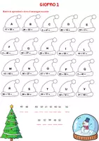 anteprima - Esercizi - Calendario Dell’avvento- Classe seconda - Pagina 1