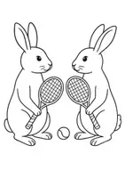 Vorschau - Spiele - 🎨 33 Ausmalbilder: TIERBILDER / Tiere machen Sport - Seite 2