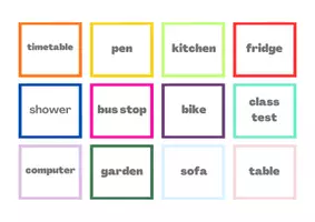 Vorschau - Spiele - Guess the Word / Englisch warm up Game / Wortschatzarbeit und Vokabeln / Klasse 6-8 - Seite 2