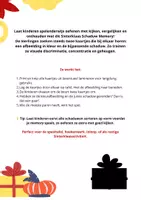 Voorbeeld - Sinterklaas Schaduw Memory – Match de schaduw - Pagina 1