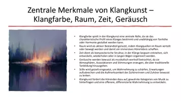 Vorschau - Präsentationen/Tafelbilder - Klangkunst & Experimentelle Musik – Präsentation für SEK II - Seite 3
