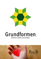 Vorschau - Arbeitsblätter - Grundformen erkennen, zählen und anmalen - Deckblatt