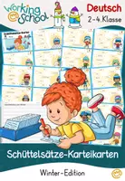 Vorschau - Arbeitsblätter - Schüttelsätze zum Winter (Karteikarten und Schreibheft) - Deckblatt