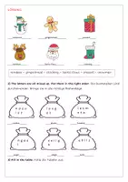 Vorschau - Arbeitsblätter - It's Christmas time! Arbeitsblatt - Seite 2