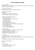 previzualizare - Sângele în organismul uman-ghid rapid pentru Bac - Pagina 2