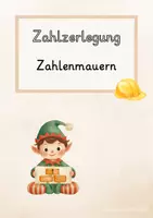 Vorschau - Arbeitsblätter - Zahlenmauern Einführung - Deckblatt