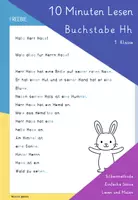 Vorschau - Arbeitsblätter - 10 Minuten Lesen: H - Herr Hase (1. Klasse) Niko - Deckblatt