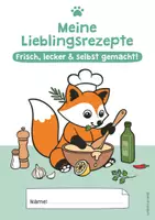 Vorschau - Arbeitsblätter - Rezeptvorlagen mit niedlichem Fuchs - Seite 1