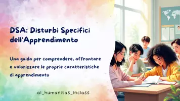 anteprima - Programmi scolastici / Materiali per docenti - DSA - Disturbi Specifici dell' Apprendimento - Pagina di copertina