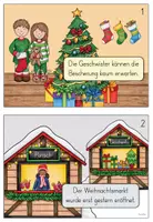 Vorschau - Arbeitsblätter - Schleichdiktat - Weihnachtszeit (2. - 3. Klasse) - Seite 1