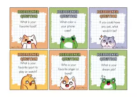 anteprima - Giochi - Back to school: Ice breaker questions (Ritorno a scuola: domande per rompere il ghiaccio) - Pagina 2