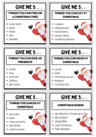 Vorschau - Spiele - GIVE ME FIVE - Christmas Edition - Deckblatt