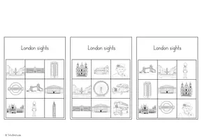 Vorschau - Arbeitsblätter - Materialpaket - "London" - Seite 3