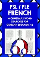 Vorschau - Arbeitsblätter - FRENCH CHRISTMAS WORD SEARCHES FOR GERMAN SPEAKERS #2 - Seite 1