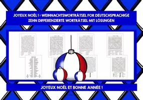 Vorschau - Arbeitsblätter - FRENCH CHRISTMAS WORD SEARCHES FOR GERMAN SPEAKERS #2 - Seite 2