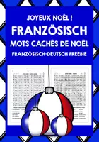 Vorschau - Arbeitsblätter - FRENCH CHRISTMAS WORD SEARCH FOR GERMAN SPEAKERS FREEBIE - Deckblatt