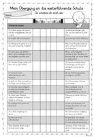 Vorschau - Arbeitsblätter - Selbsteinschätzung zum Schulübergang - Übergangsgespräch - Seite 2