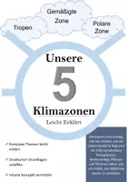 Vorschau - Arbeitsblätter - Die 5 Klimazonen der Erde - Leicht Erklärt - Deckblatt
