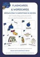 Aperçu - Présentation / Support pour le tableau - Christmas in Devon - FLASHCARDS & WORDCARDS - Page de couverture