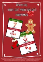 Vorschau - Bildkarten - I HAVE GOT, WHO HAS GOT: CHRISTMAS - Deckblatt