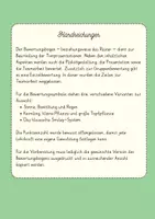 Vorschau - Arbeitsblätter - Bewertungsraster: Tierpräsentation - Seite 1