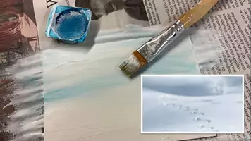 Vorschau - Mal- und Bastelvorlagen - Gestickte Weihnachtskarten - das besondere Kunstprojekt! - Seite 3