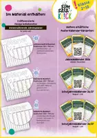 Vorschau - Mal- und Bastelvorlagen - Gemeinschaftsposter: riesiger Schuljahreskalender für die Klasse - Seite 1