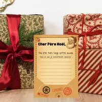 Aperçu - Feuilles d'exercices - Lettre au Père Noël – Modèle imprimable pour élèves - Page 3