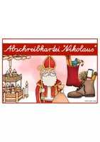 Vorschau - Arbeitsblätter - Nikolaus - Lese- & Abschreibkartei - SAS - Seite 1