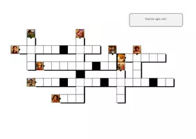 Vorschau - Quiz - my first words - crosswords with pictures - Deckblatt