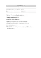 Vorschau - Test - Schularbeit: Nacherzählung eines Märchens - Deckblatt
