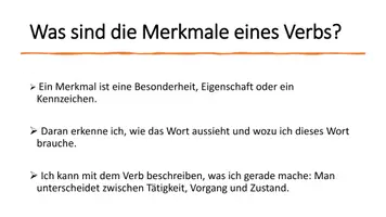 Vorschau - Präsentationen/Tafelbilder - PowerPointPräsentation: Verben - Seite 3