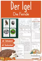 Vorschau - Präsentationen/Tafelbilder - 6. Stunde: Feinde des Igels (ABs + Tafelmaterial) - Deckblatt