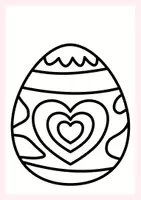 Vorschau - Mal- und Bastelvorlagen - Ausmalbilder für Ostern (Osterhasen und Ostereier) - Seite 3