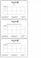 Vorschau - Fördermaterial/Inklusion - Stempelkarten Ziele Förderpläne - Seite 1