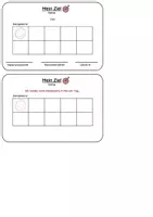 Vorschau - Fördermaterial/Inklusion - Stempelkarten Ziele Förderpläne - Deckblatt