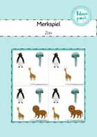 Vorschau - Spiele - Merkspiel Zootiere (Sprach-, Wortschatz-, Gedächtnisförderung) - Deckblatt