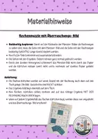 Vorschau - Stationenlernen - Rechenpuzzle ZR 20 Addition ohne und mit ZÜ. Rechenspiel Mathespiel Klasse 1 Plus - Seite 1