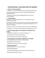 Vorschau - Stundenentwürfe - Social-Media-Verbot für Jugendliche? (Argumentation, Pro- und Contra-Argumente) - Seite 2
