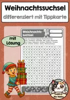 Vorschau - Arbeitsblätter - Growing Bundle Suchsel - Seite 1